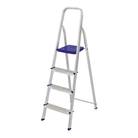 Escalera Aluminio 4 Escalones 67cmx41cmx1.34m Mor- Ferrejido