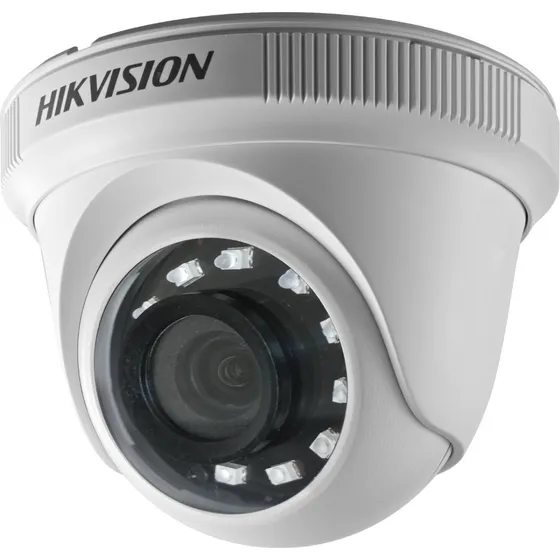 Camara Domo Hikvision 720p Turbo Hd Blanca Plastica