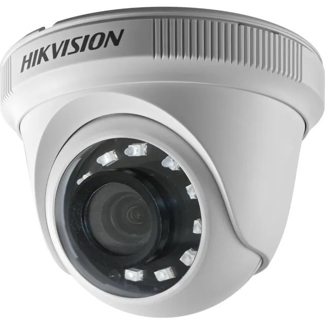 Camara Domo Hikvision 720p Turbo Hd Blanca Plastica