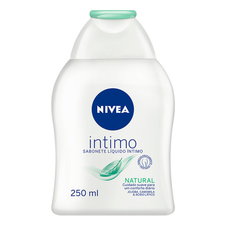 Sabonete Líquido Íntimo Natural 250ml Nivea Sabonete Líquido Íntimo Natural 250ml Nivea