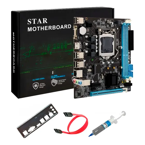 Tarjeta Madre H61 Lga1155 Intel 2da/3ra 6usb/ddr3/hdmi/m2