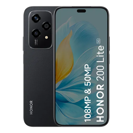 Honor Number series Honor 200 Lite Dual SIM 256 GB negro medianoche 8 GB RAM