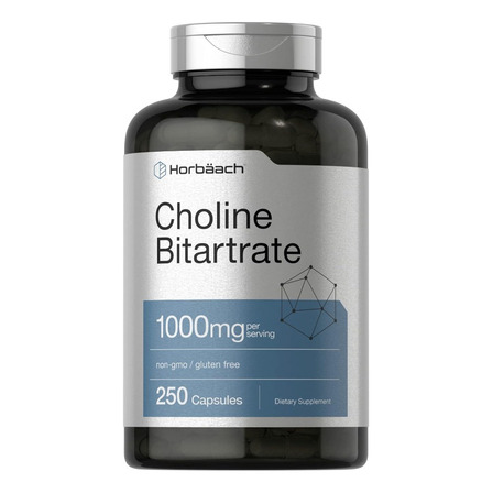 Bitartrato De Colina 1000mg Potencia Cerebral Salud Hepática Sabor Sin Sabor Bitartrato De Colina 1000mg Potencia Cerebral Salud Hepática Sabor Sin Sabor