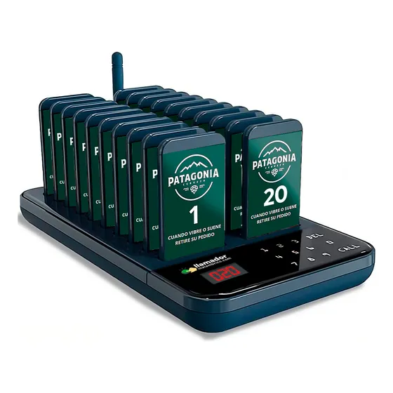 Llamadores Servicio Pager Restaurante Gastronomia X 20 Ofert