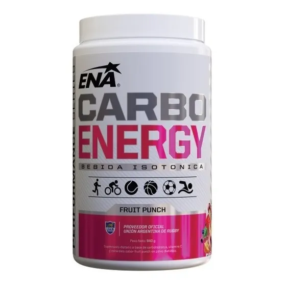 Carbo Energy 540 Gr Ena Bebida Deportiva Isotónica En Polvo