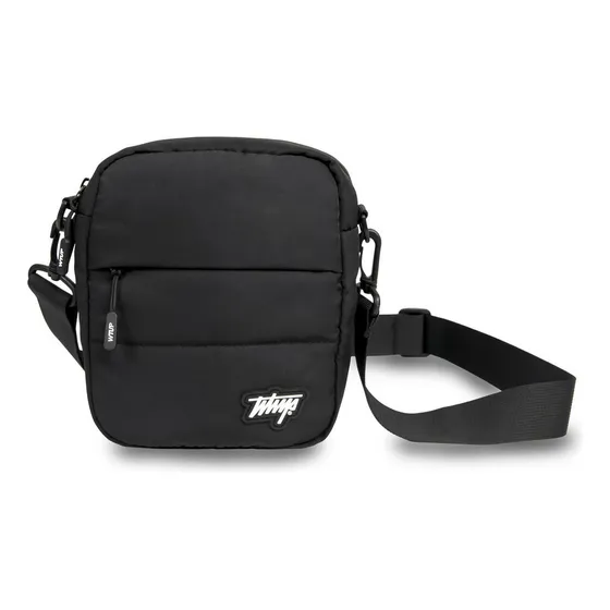 Bolso Whatup I24102ne Unisex Black Color Negro