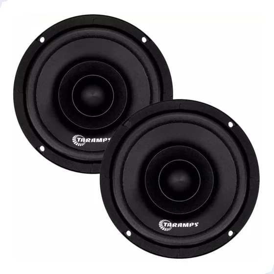 Par Alto Falante Taramps Hd 250s 6 Pol. 125w Rms Full Range