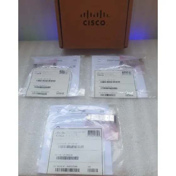 Modulos Cisco Sfp 10g Sr Lc Nuevos Transceiver Fibra Hp Dell