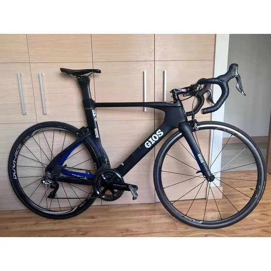 Bicicleta Triatlon  Gios, Grupo Dura Ace 9100, + Barra