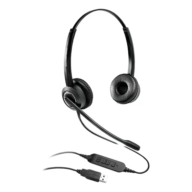 Audifonos Diadema Binaural Conector Usb 2.0 Grandstream