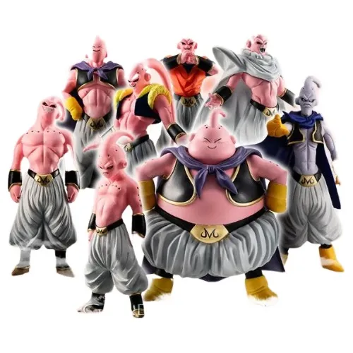 Pack 5 Majin Boo Dragon Ball Figura De Ação Boo Evil