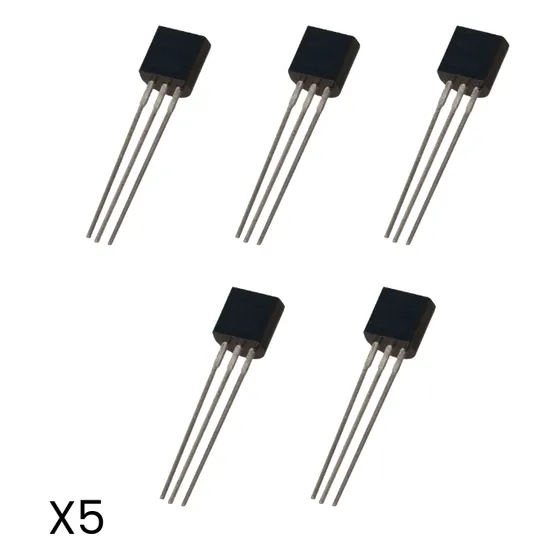 Transistor 2n2222 Bipolar Npn To-92 50v 0.8a Kit 5