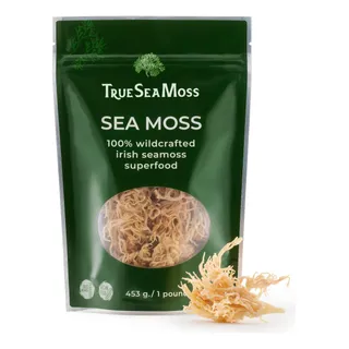 Sea Moss Trueseamoss, Orgánico, Crudo, 100% Irlandés, 454 G Sea Moss Trueseamoss, Orgánico, Crudo, 100% Irlandés, 454 G