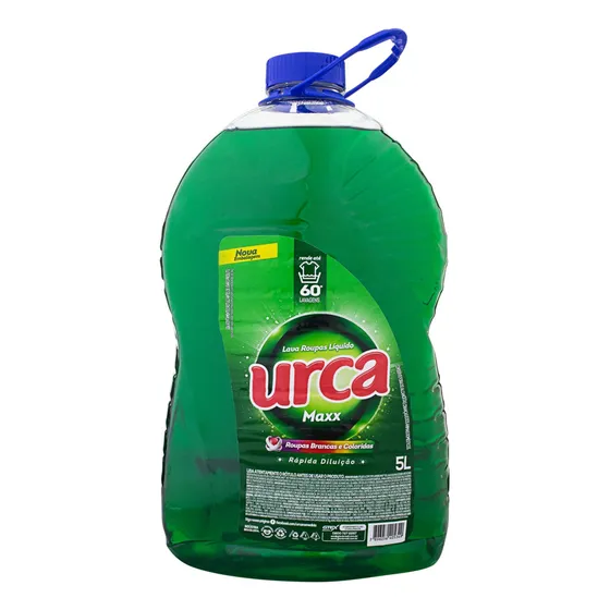Urca Maxx formato líquido embalagem galão 5L
