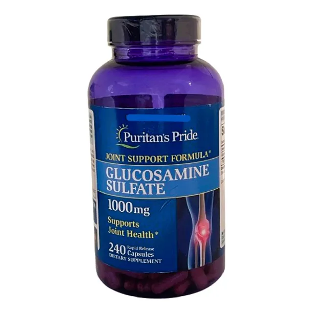 Glucosamine Sulfate 1000mg 240caps  Puritan´s Pride Sin Sabor