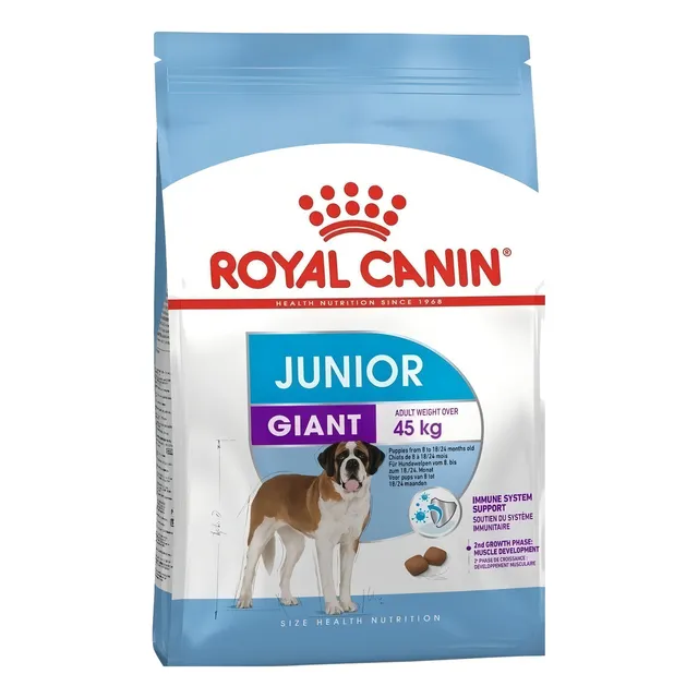Alimento Royal Canin Size Health Nutrition Giant Junior para perro cachorro de raza gigante sabor mix de 15 kg