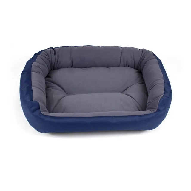Cama Para Perro Pets Apparel Azul Marino Chica Resistente