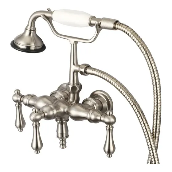 Creation 3.375 Grifo Laton Para Bañera Caño Central