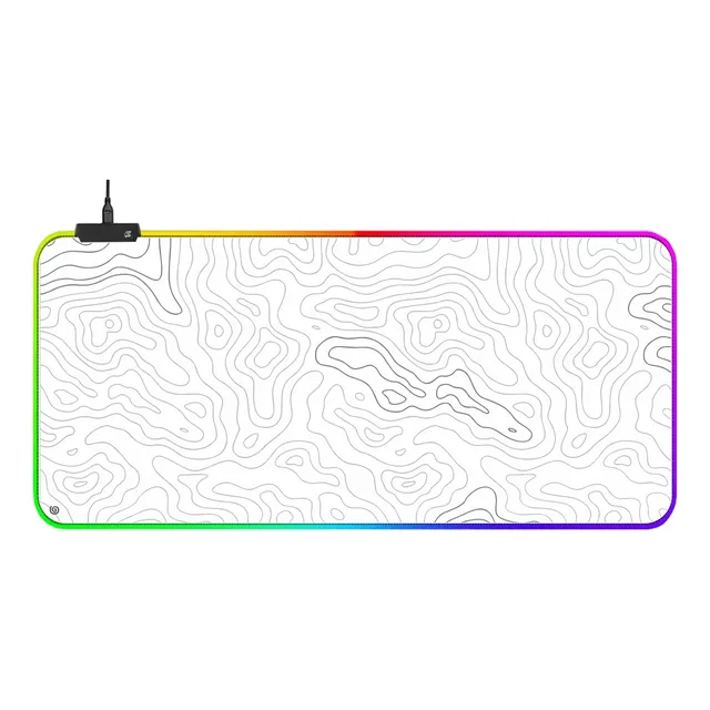 Rgb Mousepad Gamer Xxl Tamaño 40x90cmx4mm Impermeable Mpp110