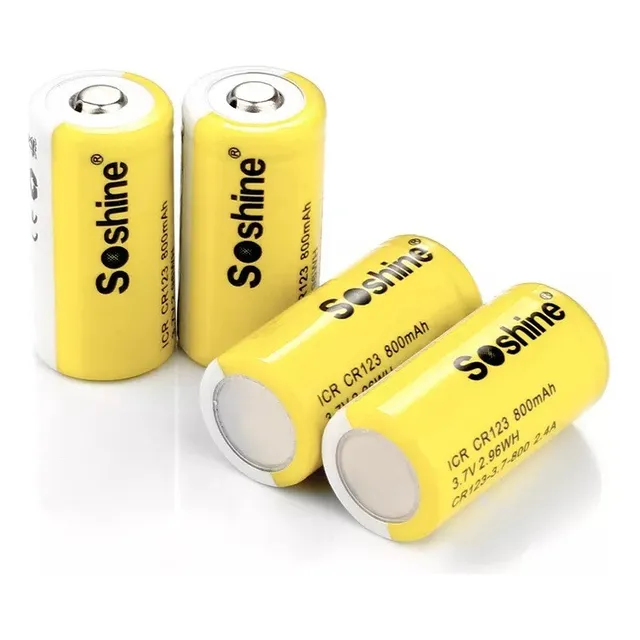 Bateria Recargable Soshine 16340 Cr123 800mah Ideal Miras