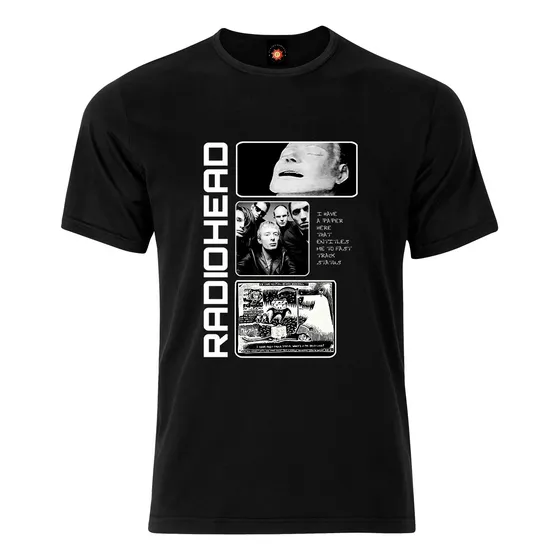 Remera Estampada Varios Diseños Radiohead Discografia