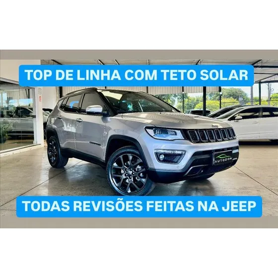 Jeep Compass Limited S 4x4 Turbo Diesel 2021 Teto Solar