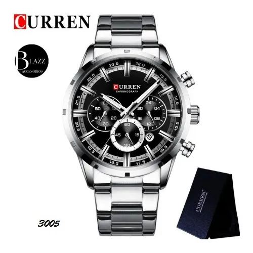 Reloj Curren 3005 Reloj De Acero Inoxidable