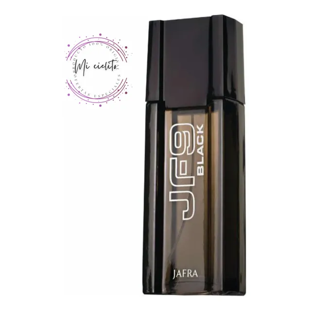 Jf9 Black Negro Colonia Para Hombre Jafra 100 Ml