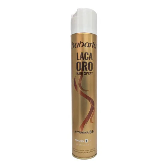 Babaria Laca Spray Oro Vitamina B5 400ml - mL a $95