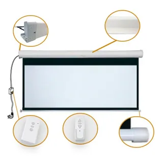 Tela De Projeção Elétrica Tbes150v (3.05x2.29m) 110v Tela De Projeção Elétrica Tbes150v (3.05x2.29m) 110v