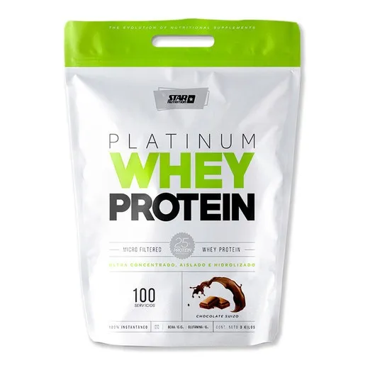 Platinum Whey Protein 3 Kg Star Nutrition Isolate Hydrolyzed