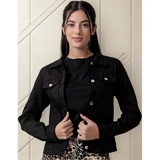 Campera Gabardina Mujer Soluna Moda Corte Jean Otoño/inviern