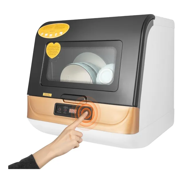 Lavavajillas Portátil Mini Encimera 4 Programas 1200w 110v