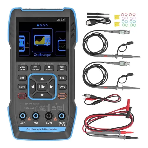 180mhz Oscilloscope Digital 2 Channel Bandwidth Signal | MercadoLivre
