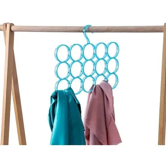 Percha Resctangular Para Bufandas Pashmina 15 Prendas 