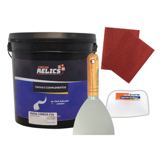 Kit Aplicação E Acabamento Profissional Para Massa Corrida Kit Aplicação E Acabamento Profissional Para Massa Corrida