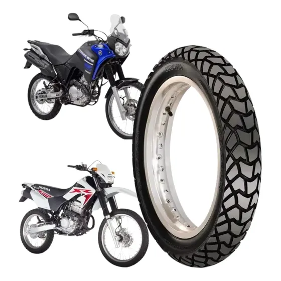 Pneu Moto Maggion Aro 18 Viper 120/80-18 62t Tt - Traseiro