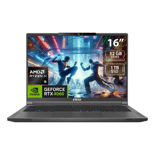 Laptop Msi Creator: Ryzen Ai 9, Ram 32gb, Ssd 1tb, Rtx 4060