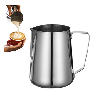 Jarra Espumador De Leche Cafe Latte Acero Inoxidable 1500ml Jarra Espumador De Leche Cafe Latte Acero Inoxidable 1500ml