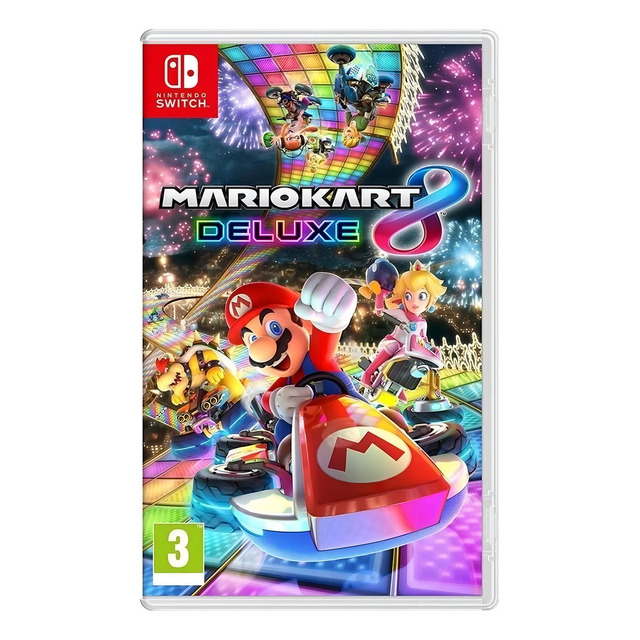 Mario Kart 8 Deluxe Switch Midia Fisica Mario Kart 8 Deluxe Switch Midia Fisica