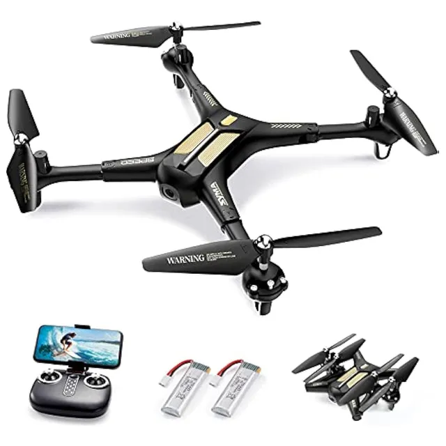Dron Con Cámara, Syma X600w Plegable 1080p Fpv