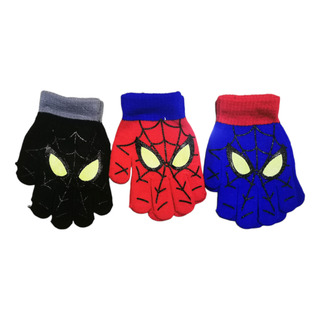 3 Pares Guantes Niño/a Invierno Spiderman 4-8 Años 3 Pares Guantes Niño/a Invierno Spiderman 4-8 Años