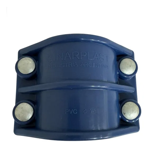 Abrazadera De Reparación Caño Pvc Ø75 Corta - 100mm