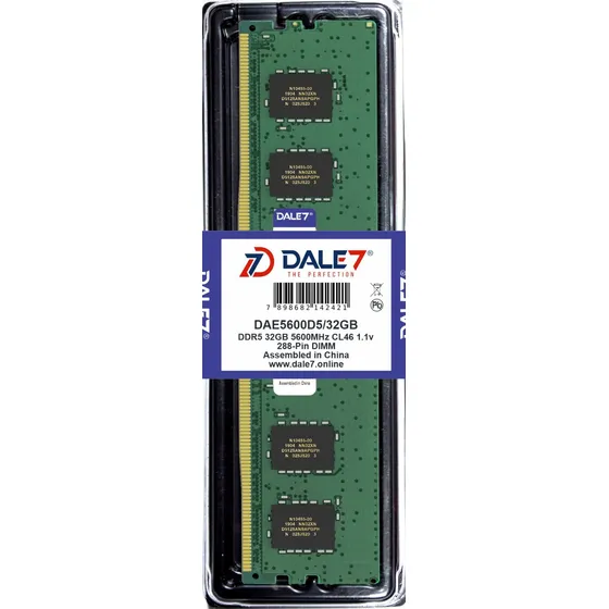 Memória Dale7 Ddr5 32gb 5600 Mhz Desktop Kit C/02 Unid 