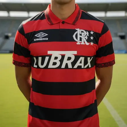 Camisa Flamengo I 1995 Retrô Centenario