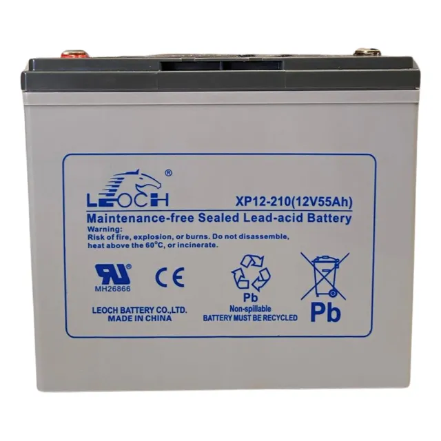 Bateria Recargable  Leoch 12v 55ah 210w Xp12-210
