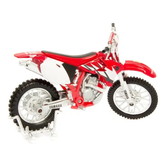 Moto A Escala 1/18 Yamaha Yz-450f Maisto Color Rojo