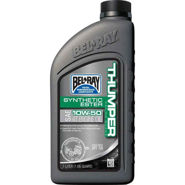 Aceite Bel-ray Thumper Sint. 4t Motor 10w-50 1l