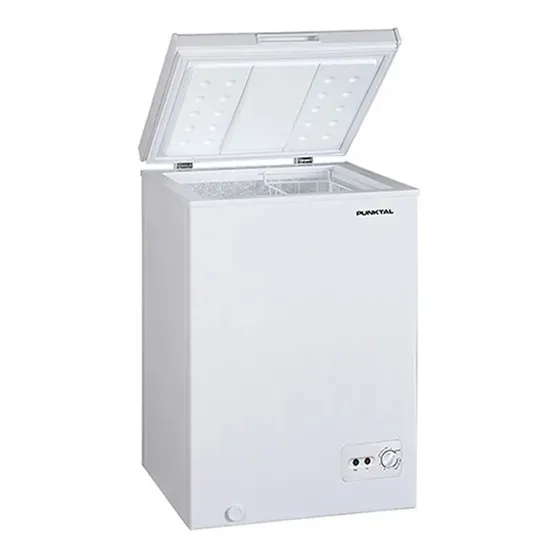 Freezer Heladera Horizontal Punktal 99 L. Frío Natural - Ltc Color Blanco