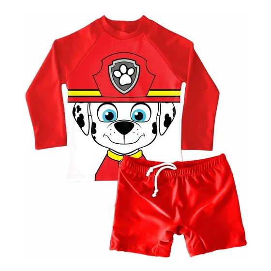 Conjunto De Traje De Baño Niño Paw Patrol Patrulla Canina 